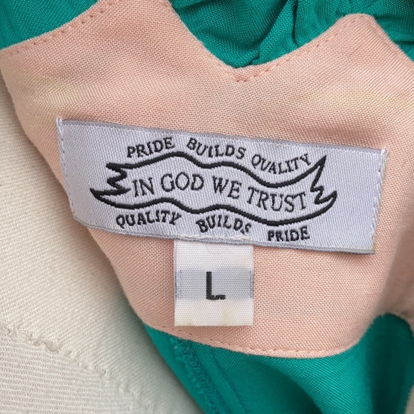 IGWT In God We Trust NYC Jade Soft Romper L - Picture 12 of 16